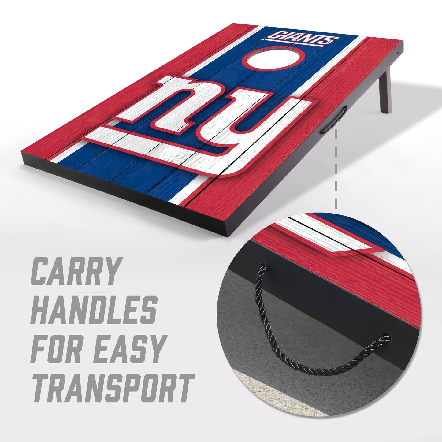 NFL New York Giants 2' x 3' MDF Cornhole Set