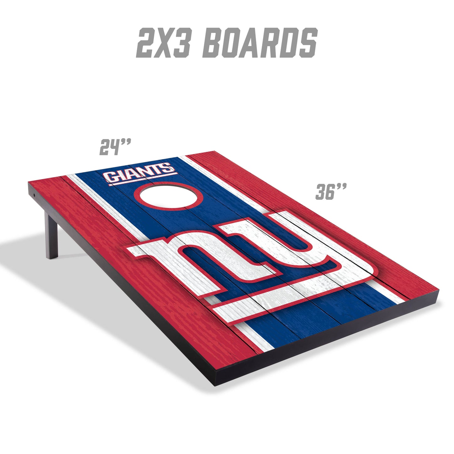 NFL New York Giants 2' x 3' MDF Cornhole Set