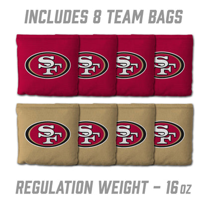 NFL San Francisco 49ers 2' x 3' MDF Cornhole Set