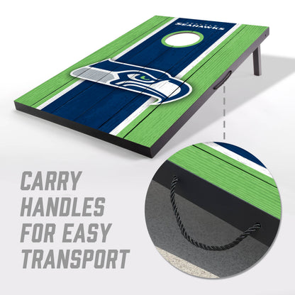 NFL Seattle Seahawks 2' x 3' MDF Cornhole Set