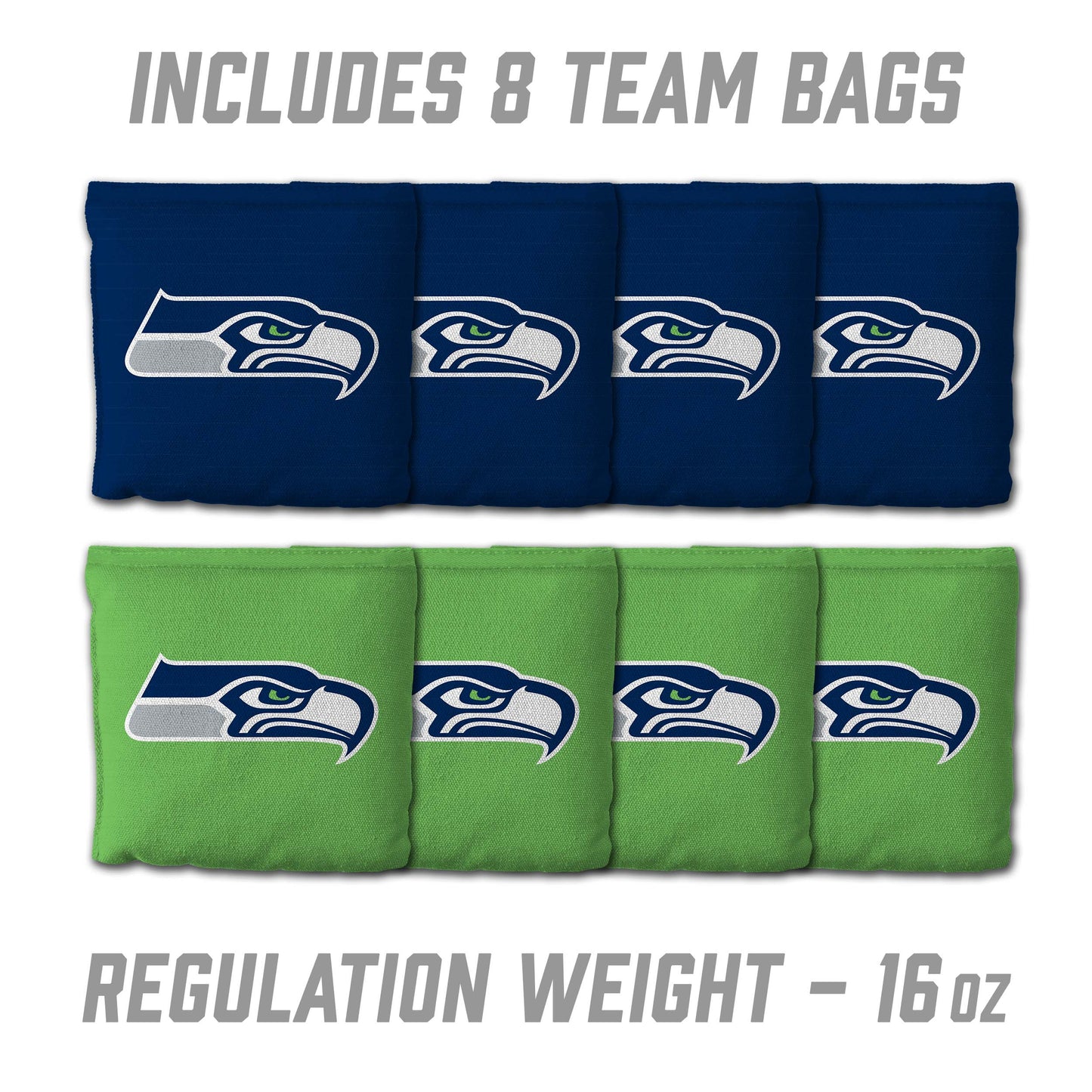 NFL Seattle Seahawks 2' x 3' MDF Cornhole Set