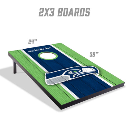 NFL Seattle Seahawks 2' x 3' MDF Cornhole Set