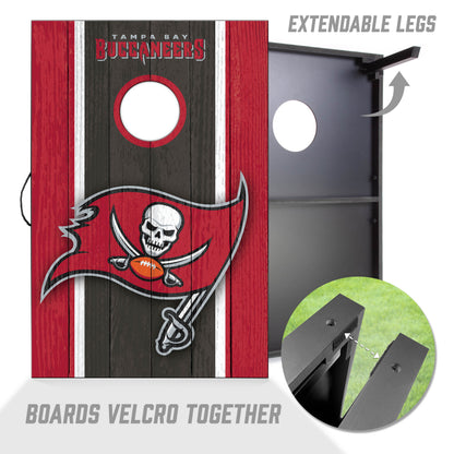 NFL Tampa Bay Buccaneers 2' x 3' MDF Cornhole Set