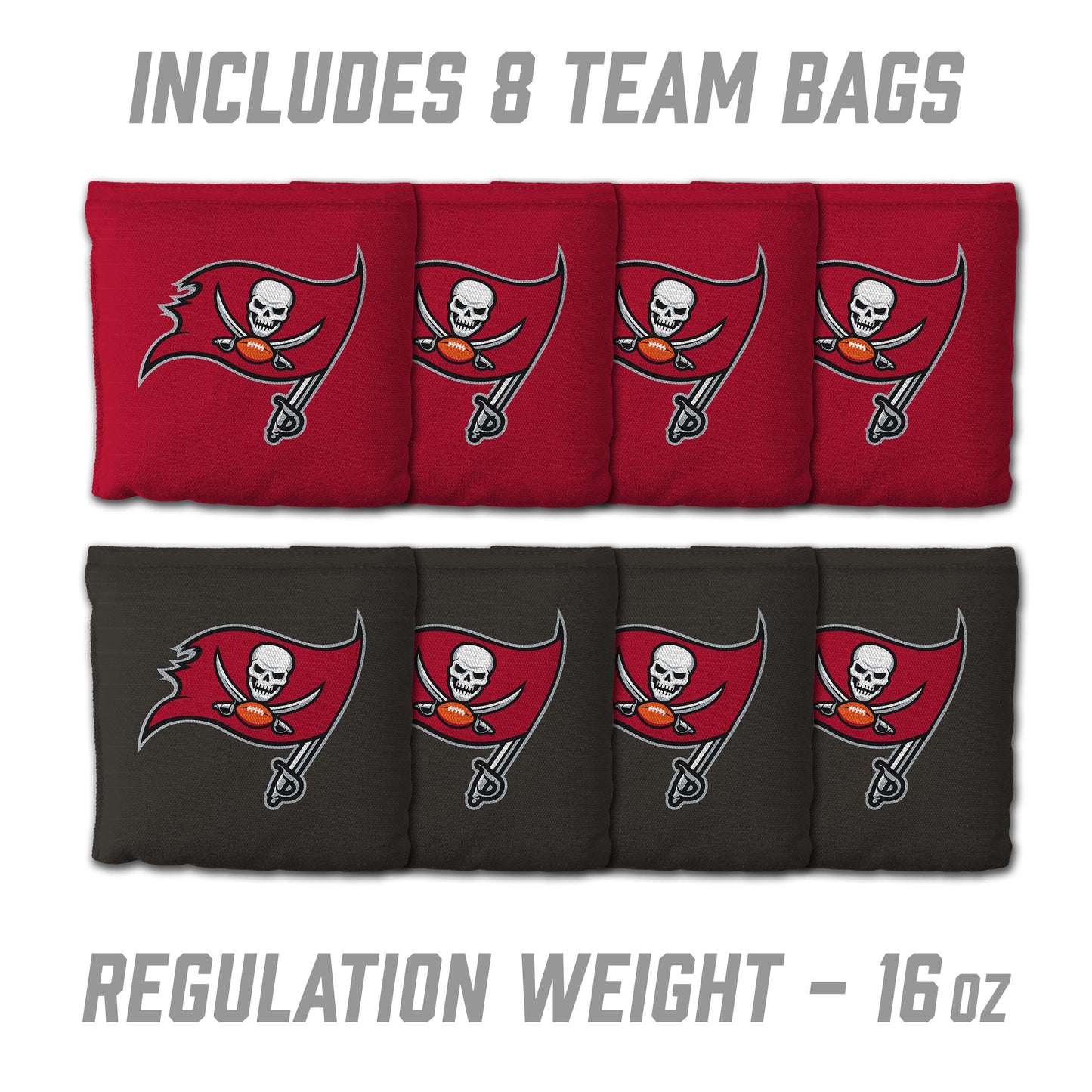 NFL Tampa Bay Buccaneers 2' x 3' MDF Cornhole Set