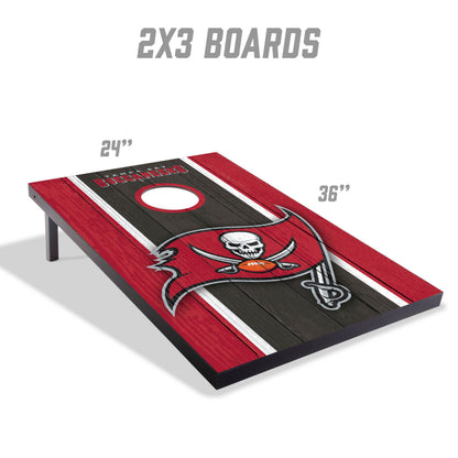 NFL Tampa Bay Buccaneers 2' x 3' MDF Cornhole Set