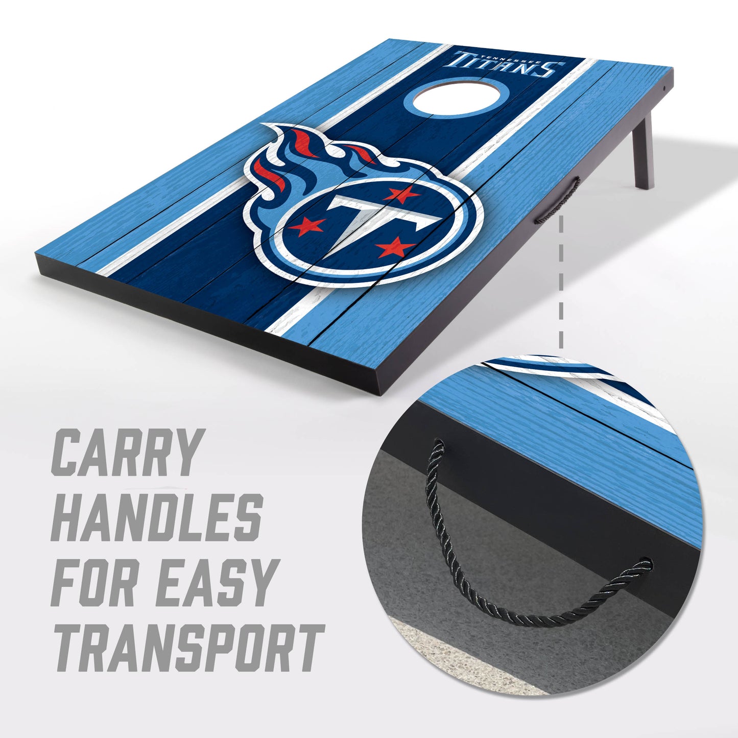 NFL Tennessee Titans 2' x 3' MDF Cornhole Set