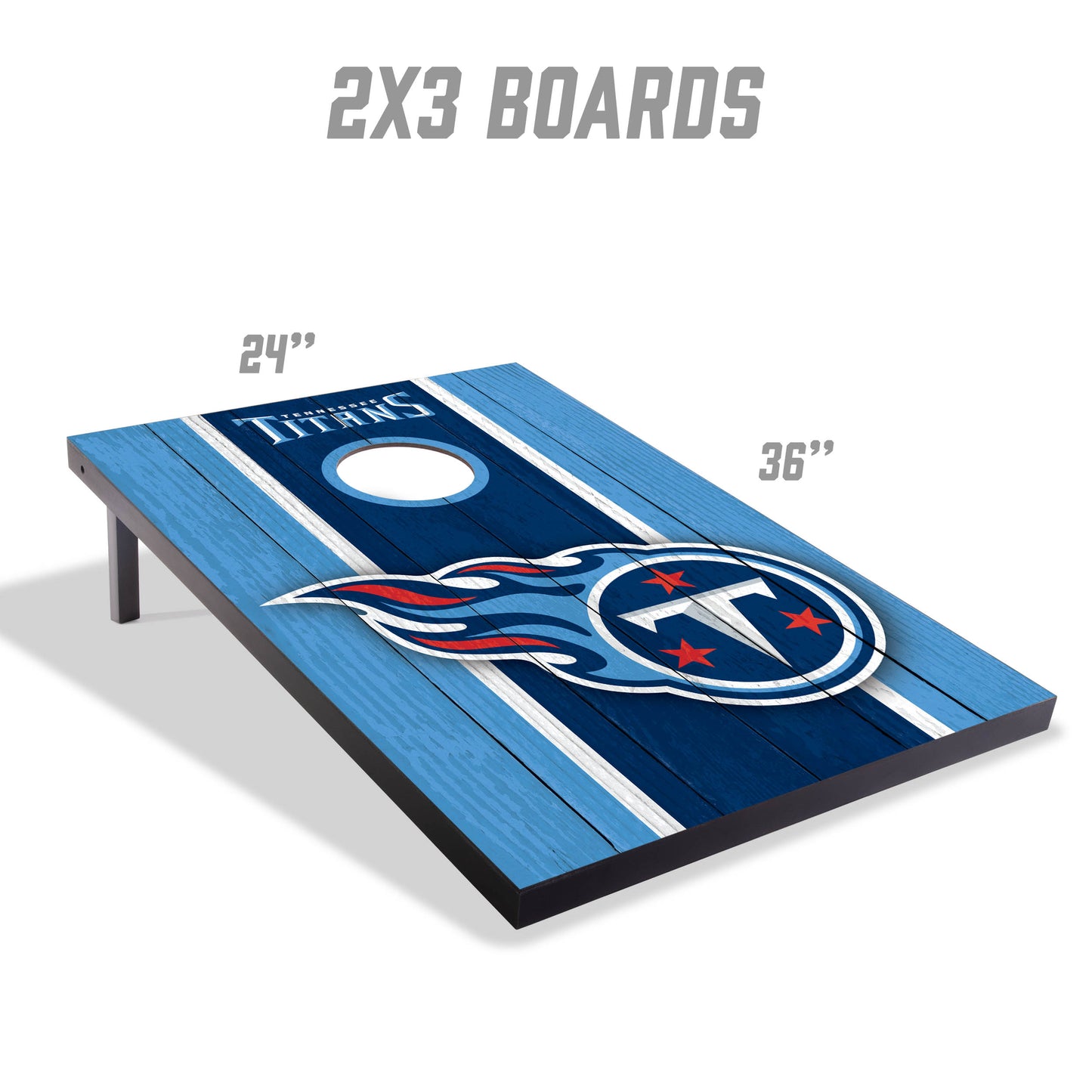 NFL Tennessee Titans 2' x 3' MDF Cornhole Set