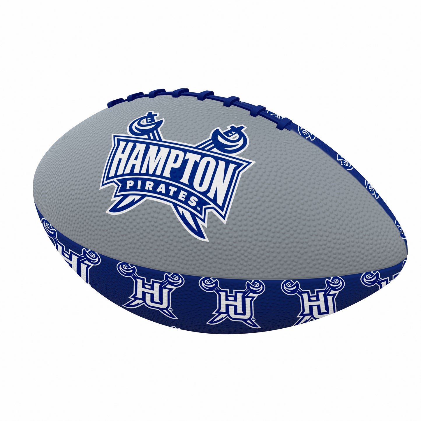 Hampton University Mini Size Rubber Football
