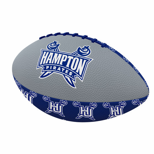 Hampton University Mini Size Rubber Football