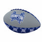 Hampton University Mini Size Rubber Football