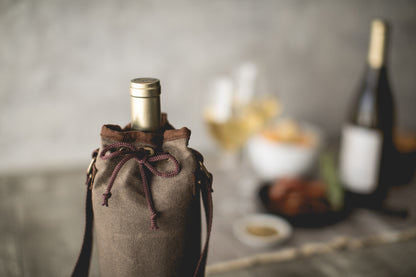 Washington Commanders - Waxed Canvas Wine Tote