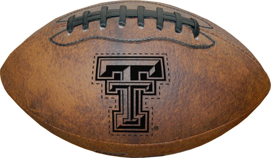 NCAA Texas Tech Red Raiders 9" Vintage Mini Football