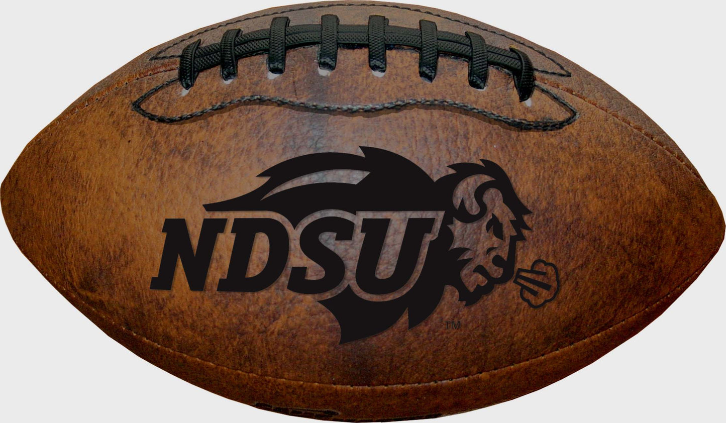 NCAA North Dakota State Bison 9" Vintage Mini Football