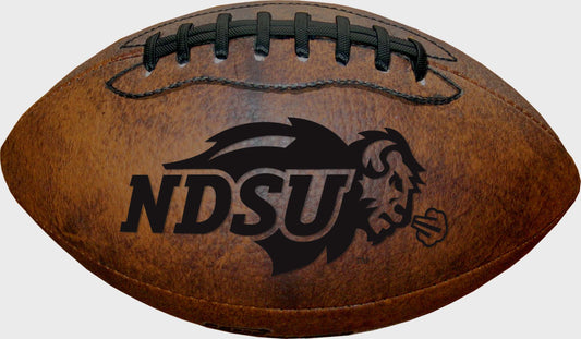 NCAA North Dakota State Bison 9" Color Logo Mini Football