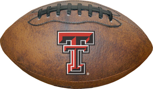 NCAA Texas Tech Red Raiders 9" Color Logo Mini Football