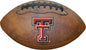 NCAA Texas Tech Red Raiders 9" Color Logo Mini Football