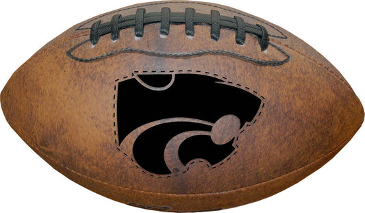 NCAA Kansas State Wildcats 9" Vintage Mini Football