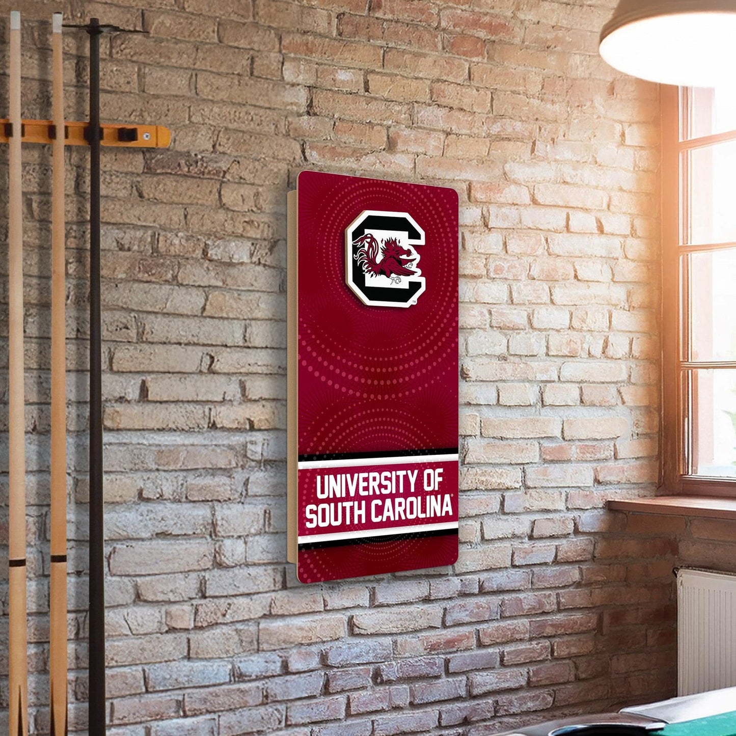 NCAA Wall Art thats also Corn Hole -University of South Carolina
