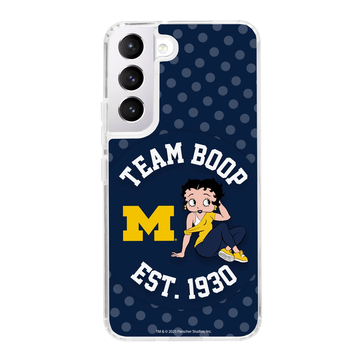 Michigan Wolverines X Betty Boop HD Samsung Galaxy S21 Phone Case