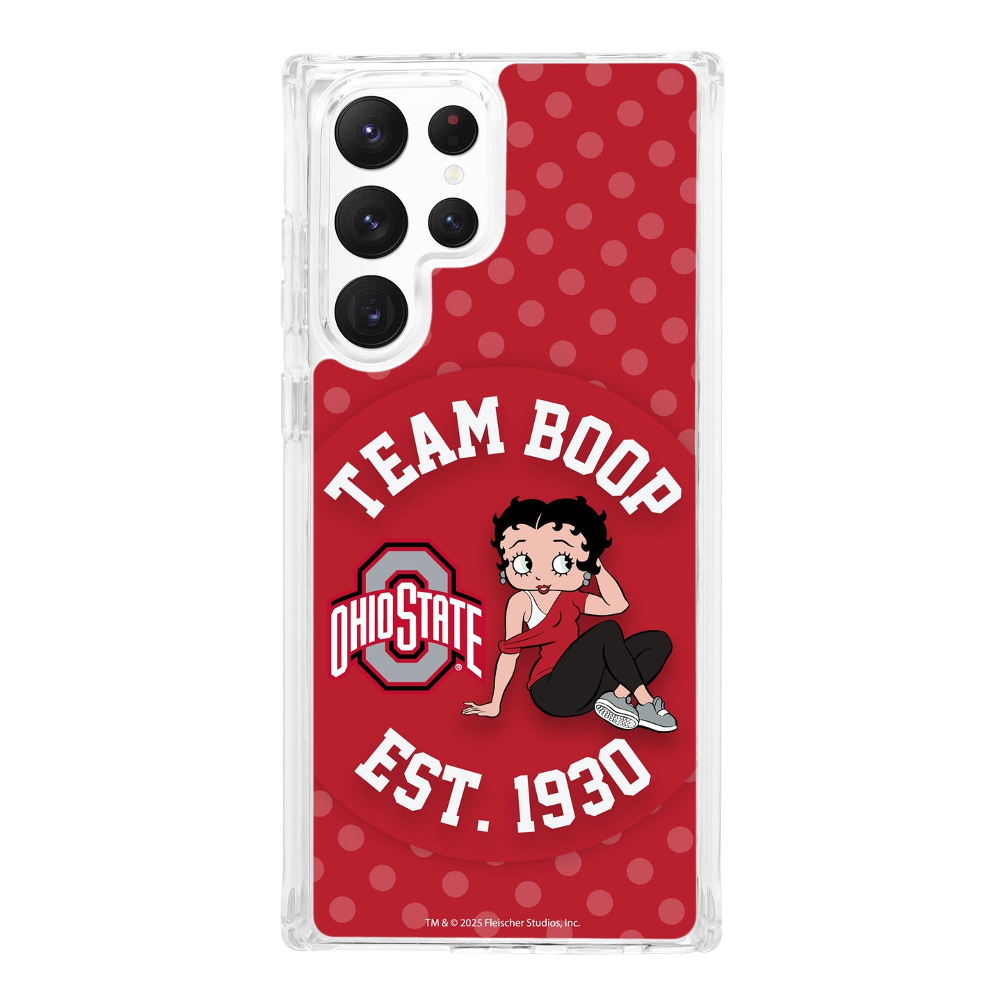 Ohio State Buckeyes X Betty Boop HD Samsung Galaxy S24 Phone Case