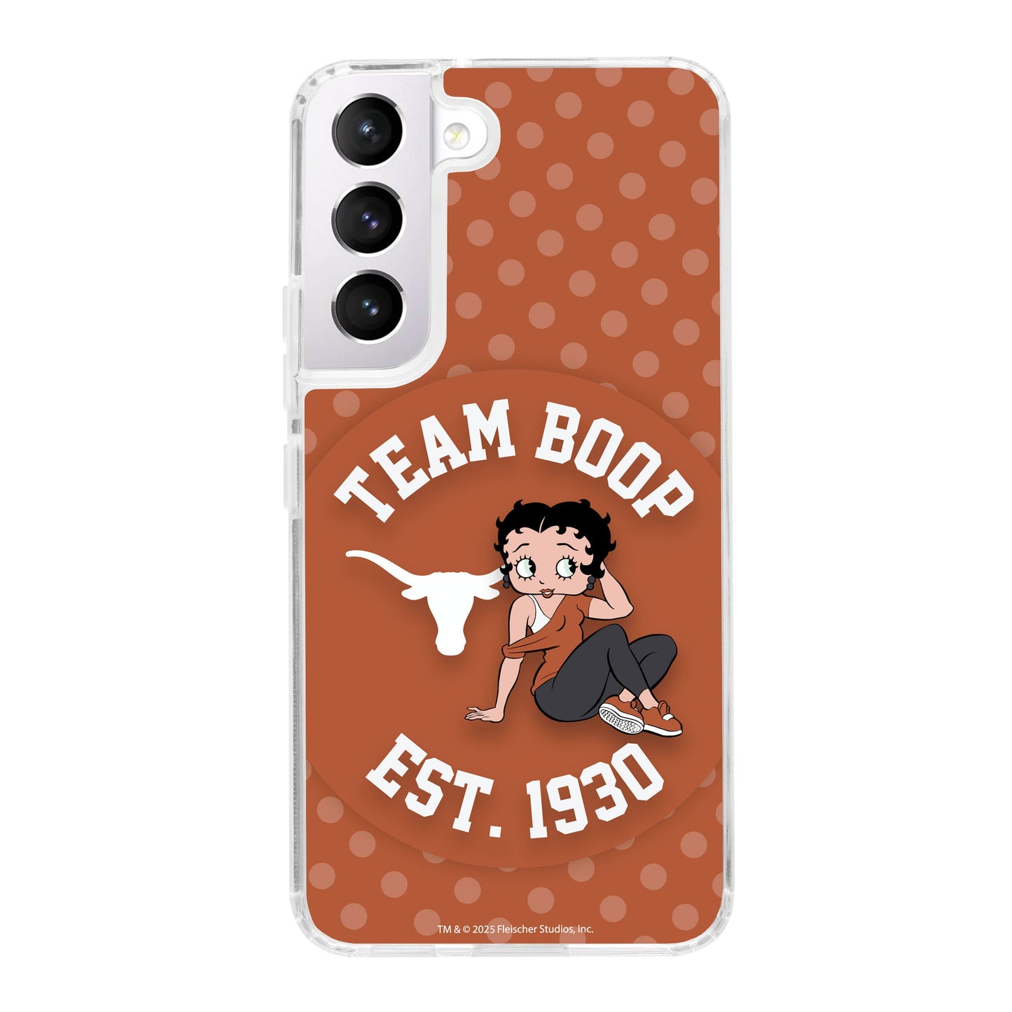 Texas Longhorns X Betty Boop HD Samsung Galaxy S23 Phone Case