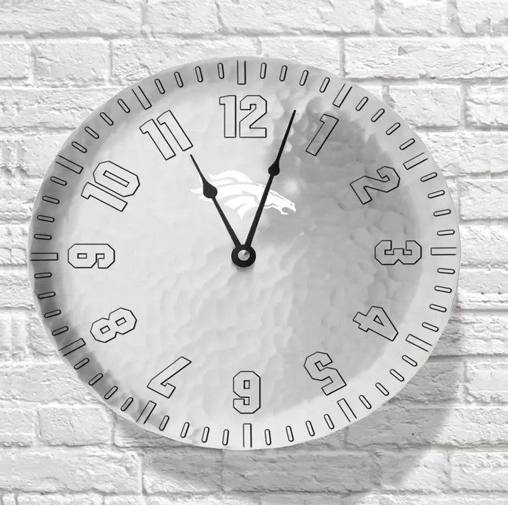 NFL Denver Broncos 9" Wall Clock