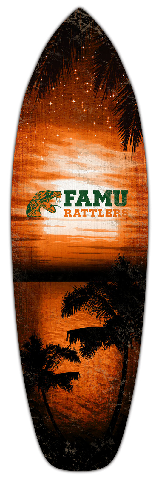 Florida A&M 48" Team Surfboard Cutout