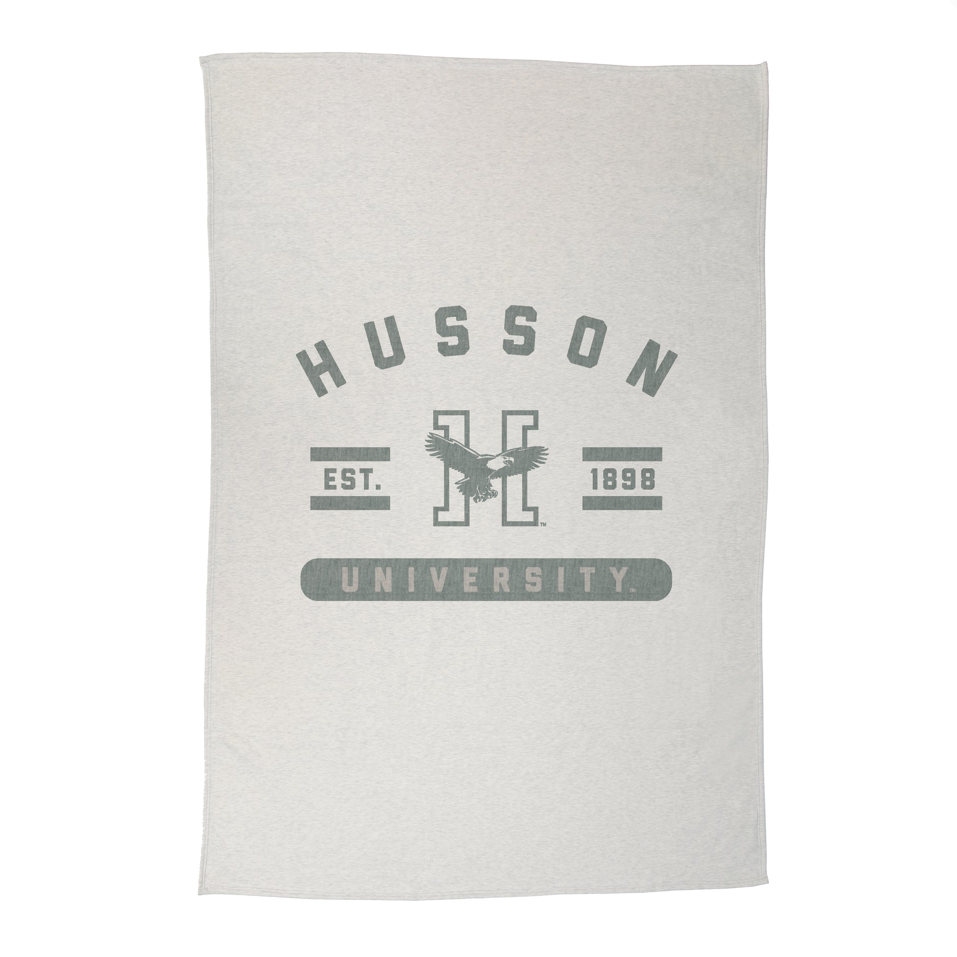 Husson University Sublimated Sweatshirt Blanket