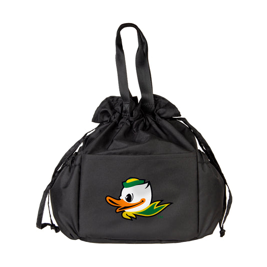 Oregon Duck Profile Drawstring Lunch Cooler Eco