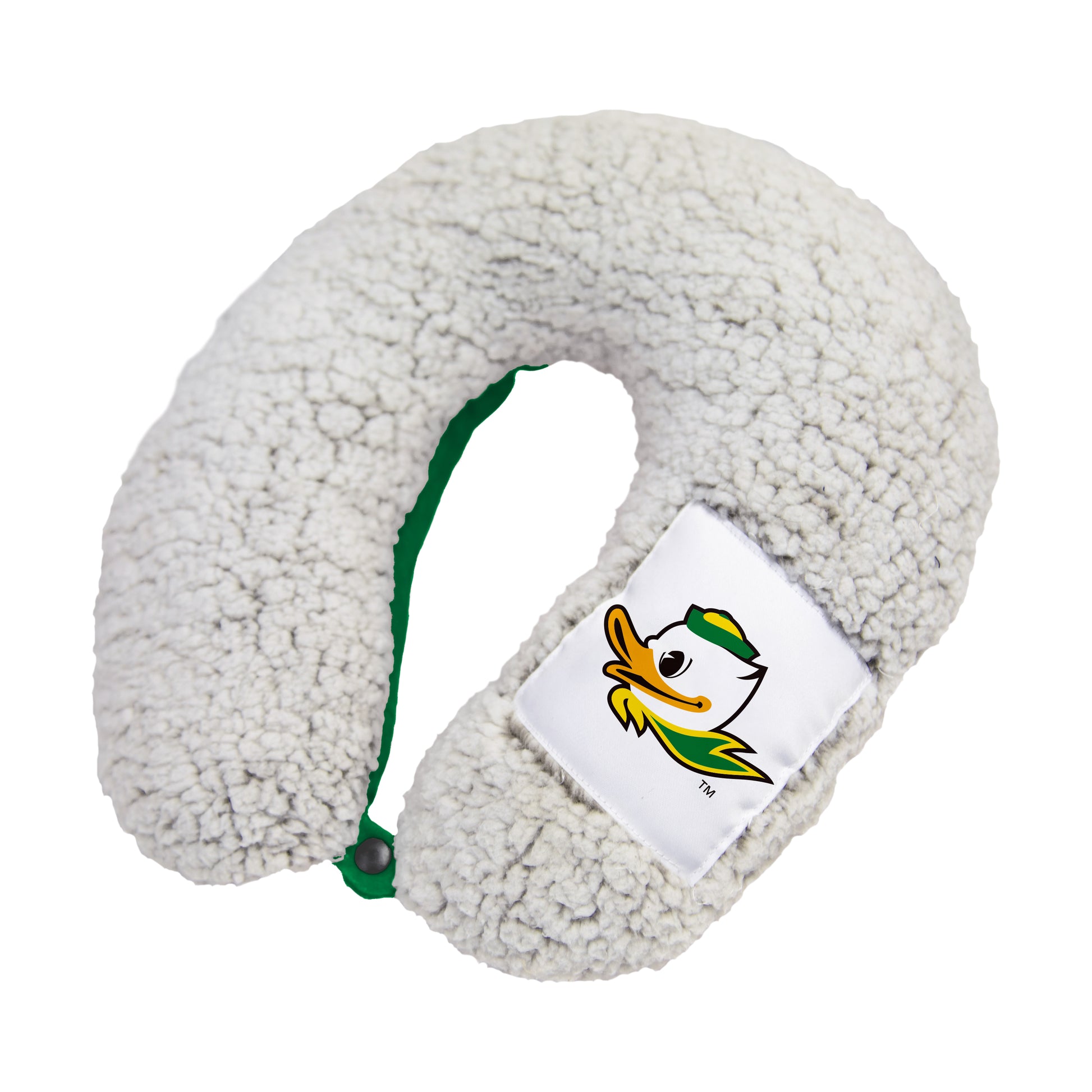 Oregon Duck Profile Frosty Neck Pillow