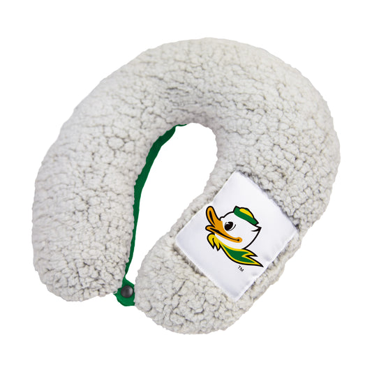 Oregon Duck Profile Frosty Neck Pillow
