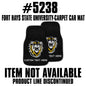DISCONTINUED Fort Hays State University 2-pc Carpet Car Mat Set