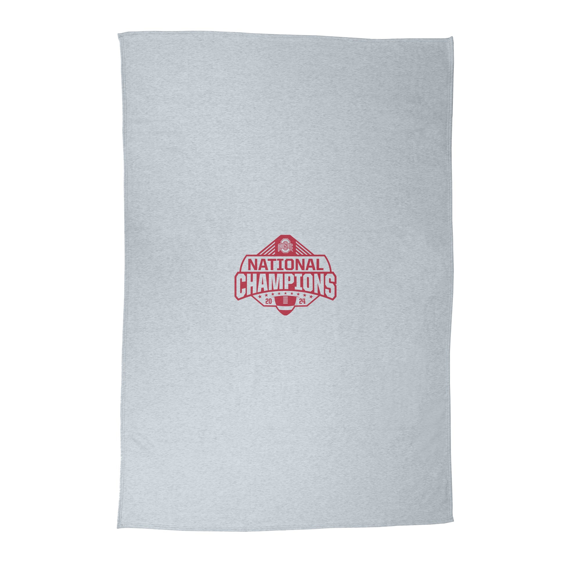 Ohio State 2024 National Champions Sublimated Sweatshirt Blanket
