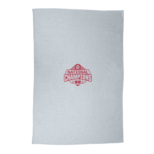Ohio State 2024 National Champions Sublimated Sweatshirt Blanket