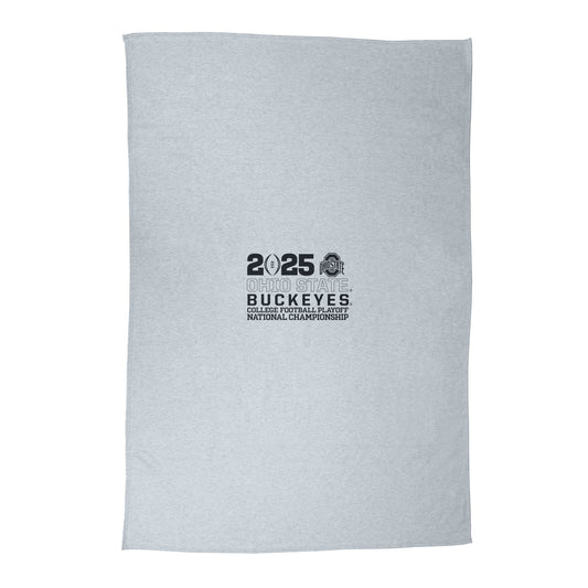 Ohio State 2025 Championship Bound Sublimated Sweatshirt Blanket