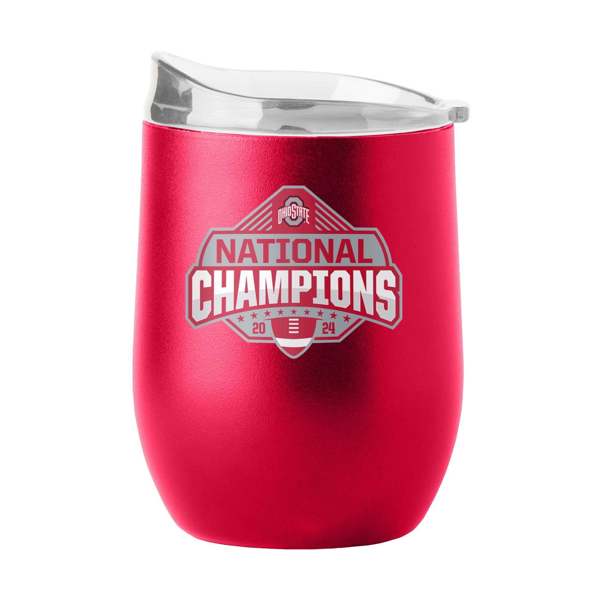 Ohio State 2024 National Champions 16oz PC Curved Beverage