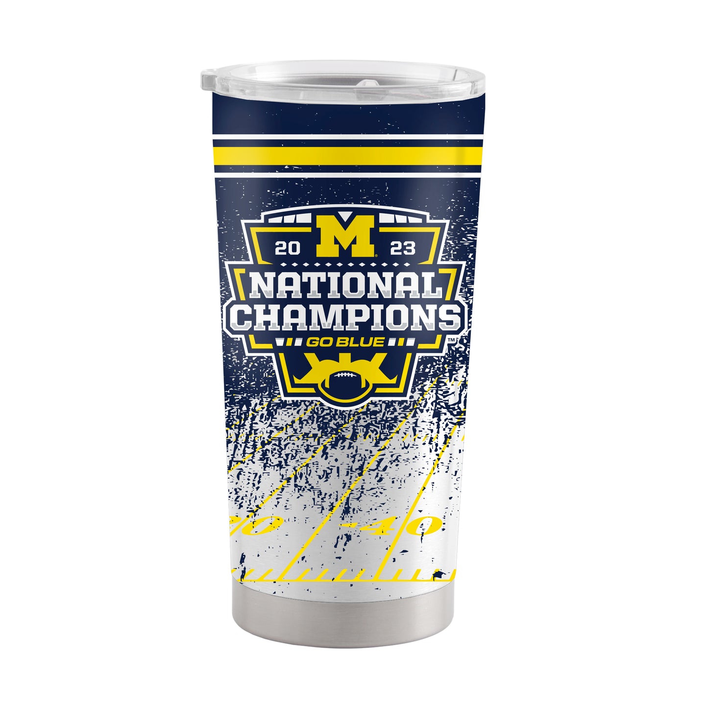 Michigan 2023 CFP National Champions 20oz Stainless Tumbler