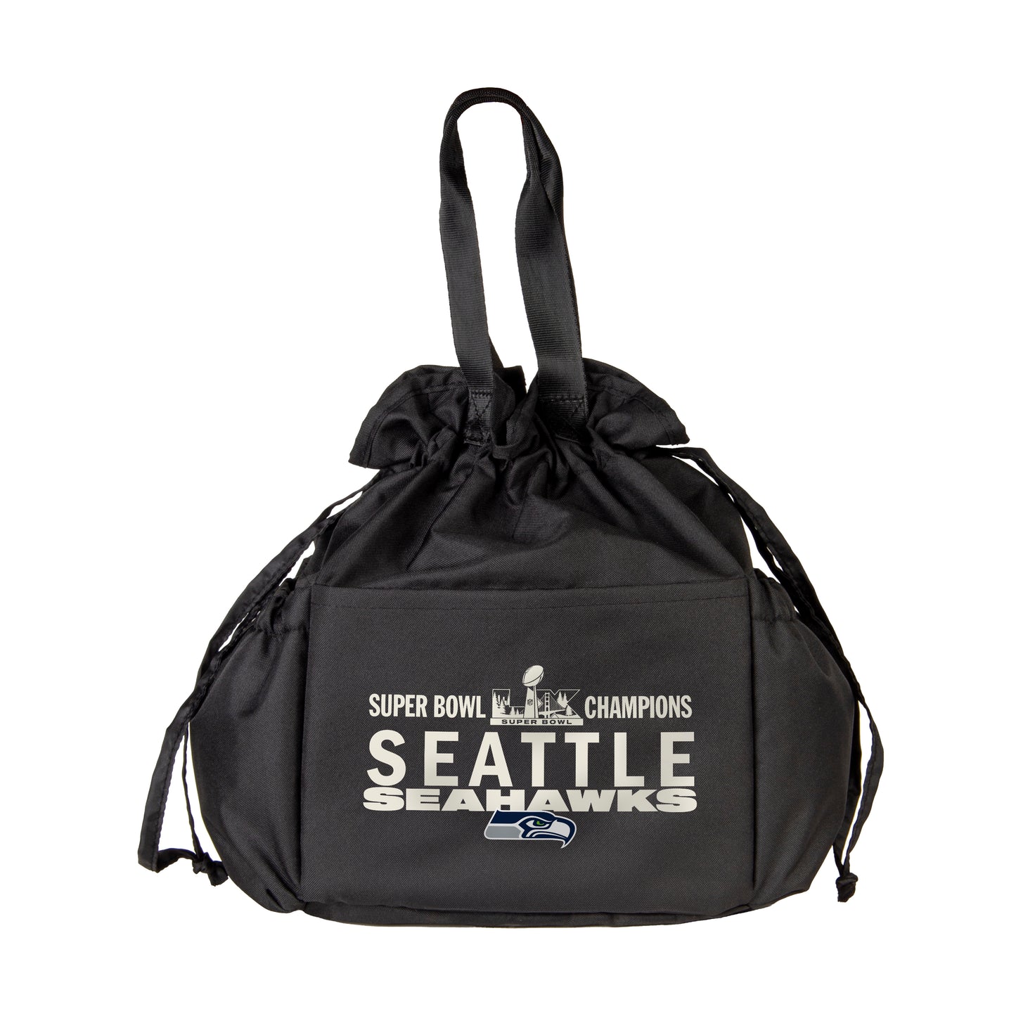 Seattle Seahawks 2026 Super Bowl Champions Drawstring Lunch Cooler
