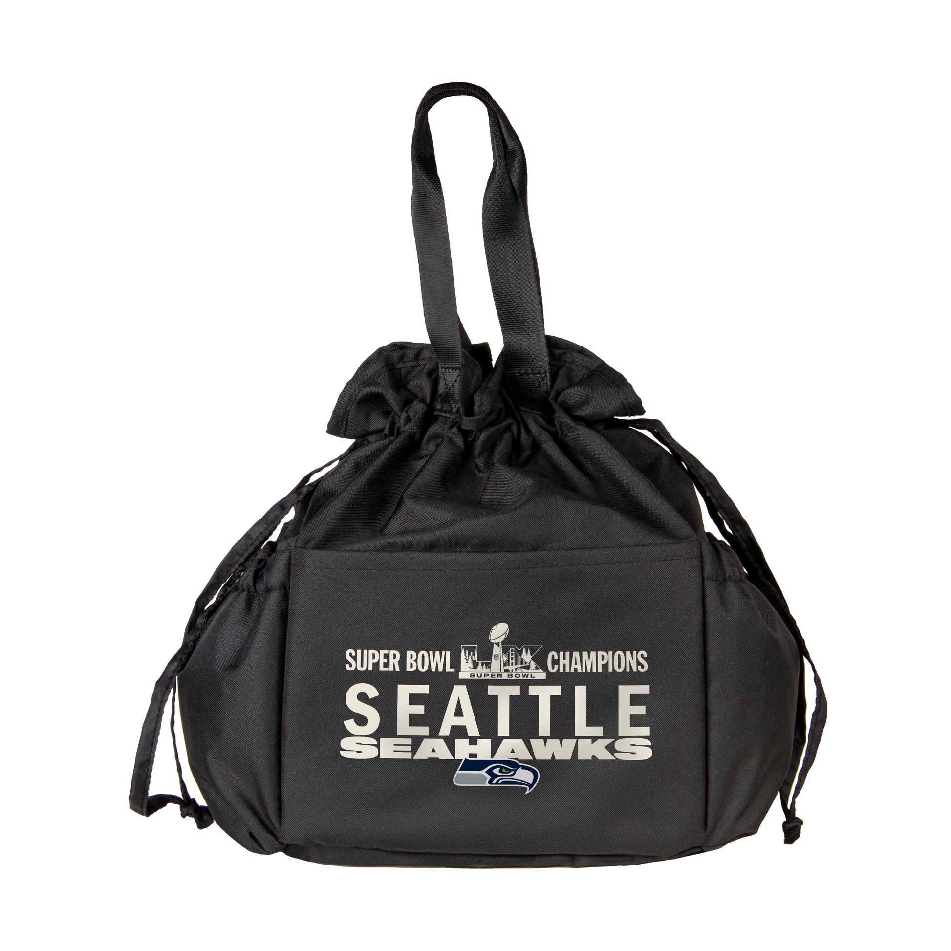 Seattle Seahawks 2026 Super Bowl Champions Drawstring Lunch Cooler