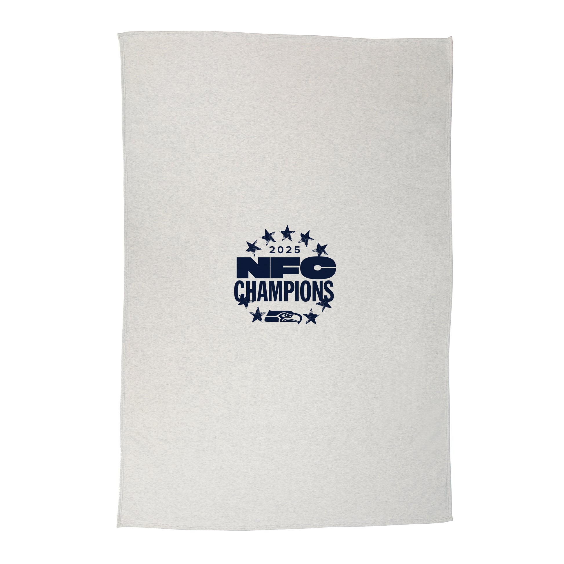 Seattle Seahawks 2026 NFC Champions Sublimated Sweatshirt Blanket