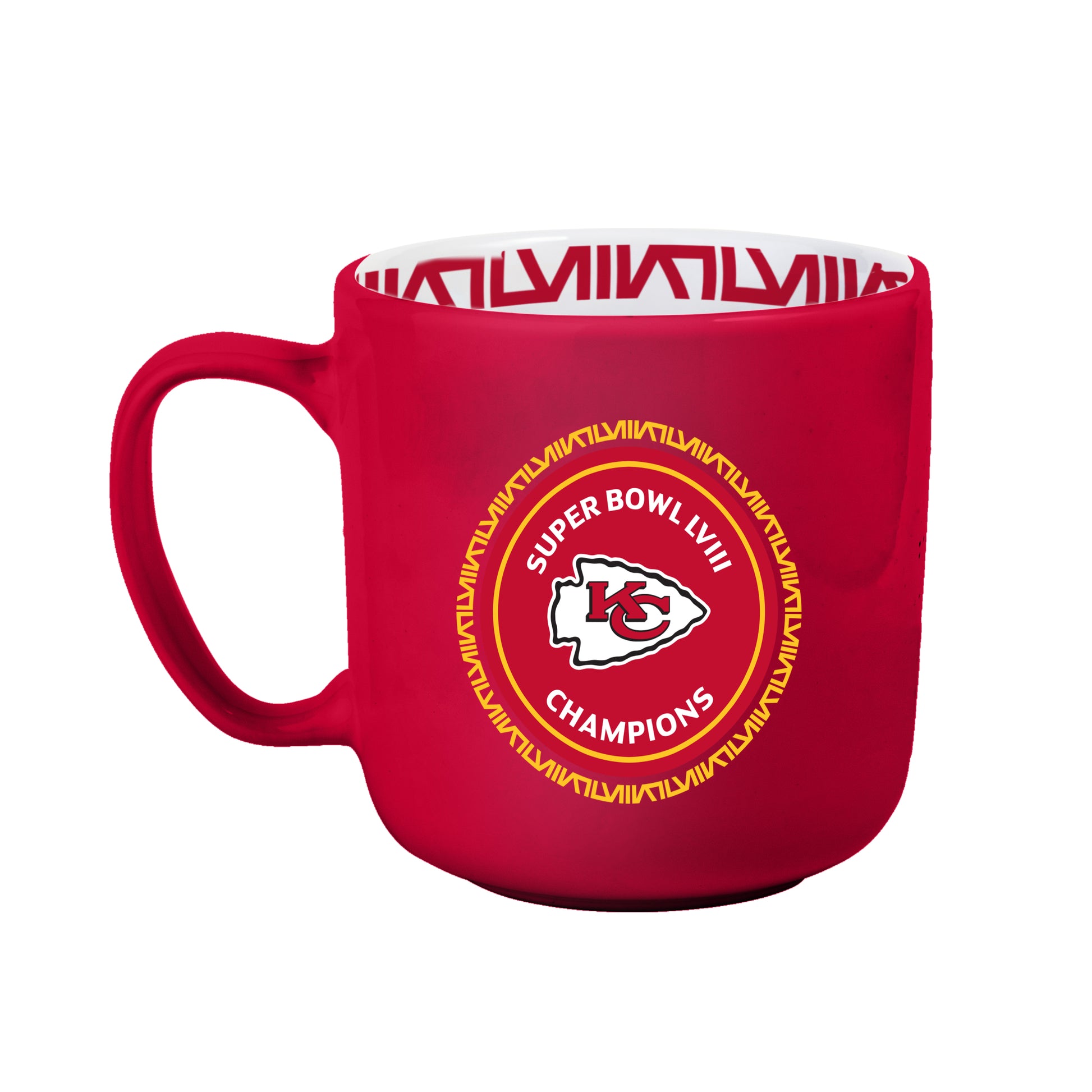 Kansas City Chiefs 15oz SB 58 Champions Stripe Mug