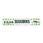 Seattle Seahawks 2026 NFC Champions Metal Street Sign
