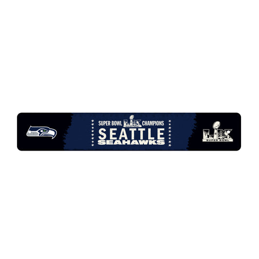 Seattle Seahawks 2026 Super Bowl Champions Metal Street Sign