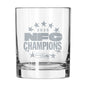 Seattle Seahawks 2026 NFC Champions 14oz Etch Rocks Glass