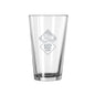 Kansas City Chiefs 16oz SB 58 Bound Etch Pint Glass