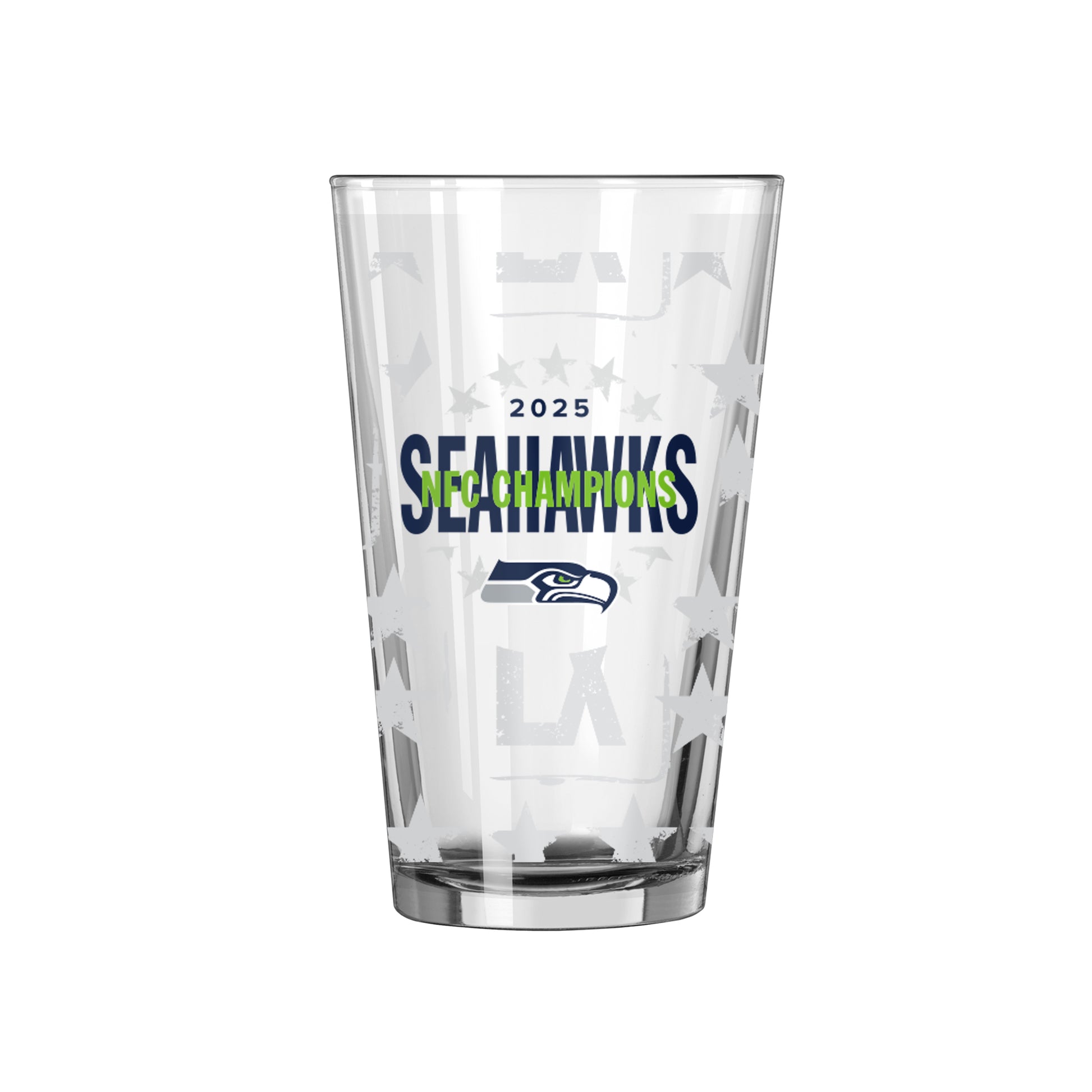 Seattle Seahawks 2026 NFC Champions 16oz Pint Glass
