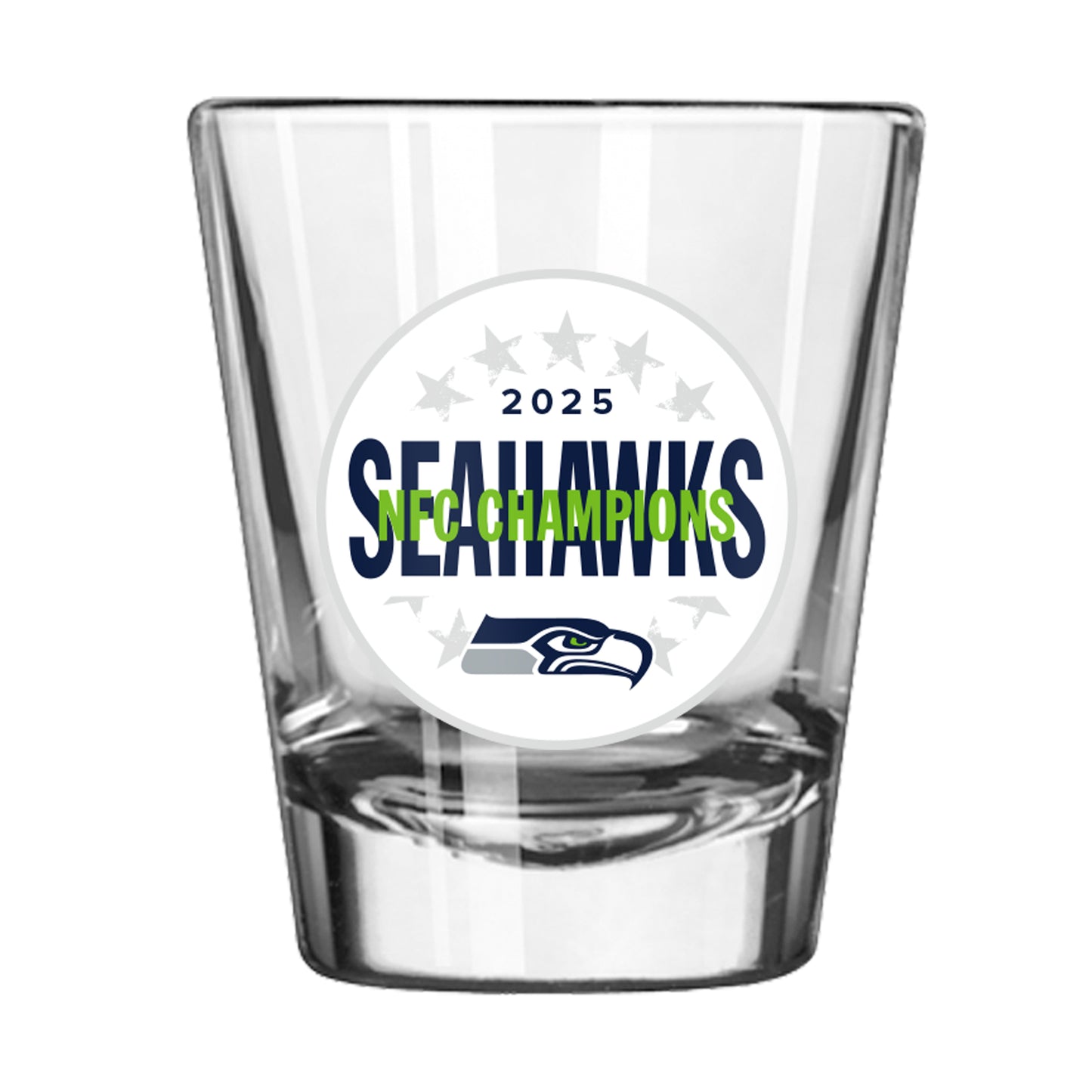 Seattle Seahawks 2026 NFC Champions 2oz Shot Glass