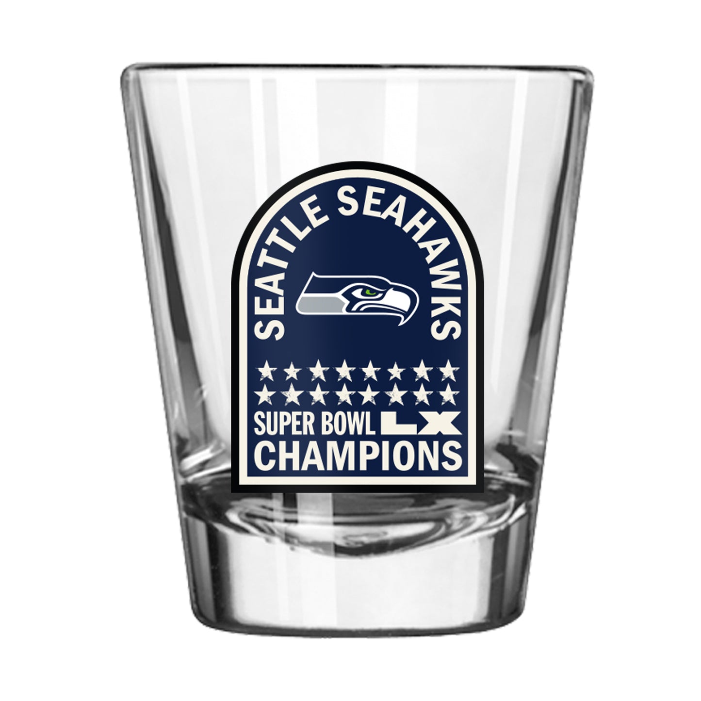 Seattle Seahawks 2026 Super Bowl Champions 2oz Shot Glass
