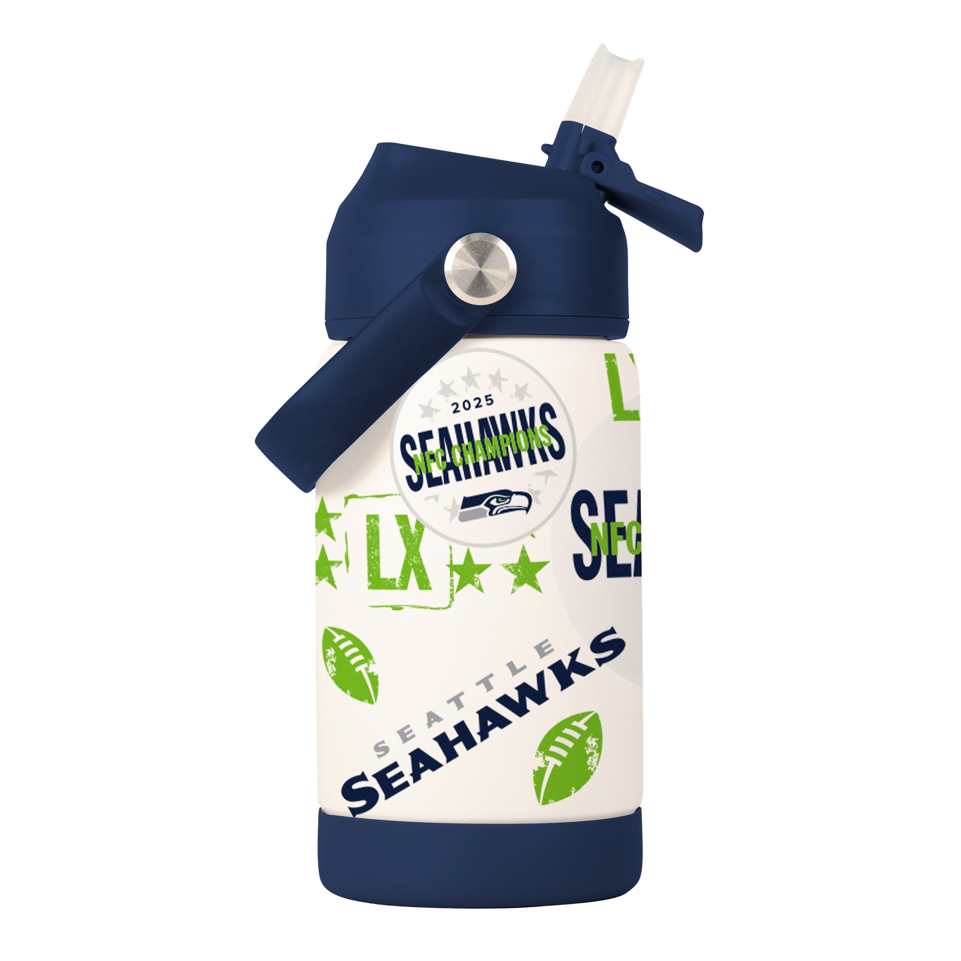 Seattle Seahawks 2026 NFC Champions 12oz Kids Bottle