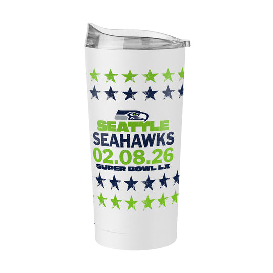 Seattle Seahawks 2026 Super Bowl Bound 20oz PC Tumbler